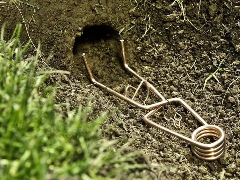 Pièges mécaniques à taupes utilisés par notre taupier à Tercé